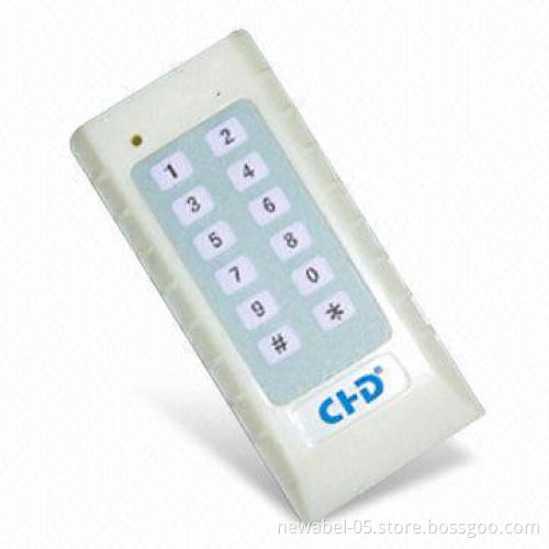 Card Reader with Keypad and Indicator Light, Standard Wiegand 26 Bits Communication Interface